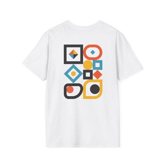 Lively Shapes - Unisex Softstyle T-Shirt
