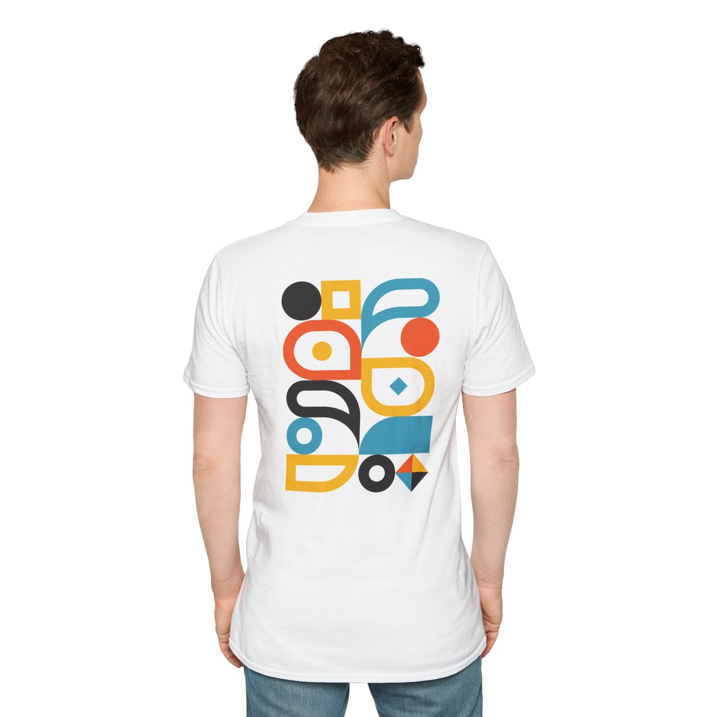 Comical Shapes - Unisex Softstyle T-Shirt